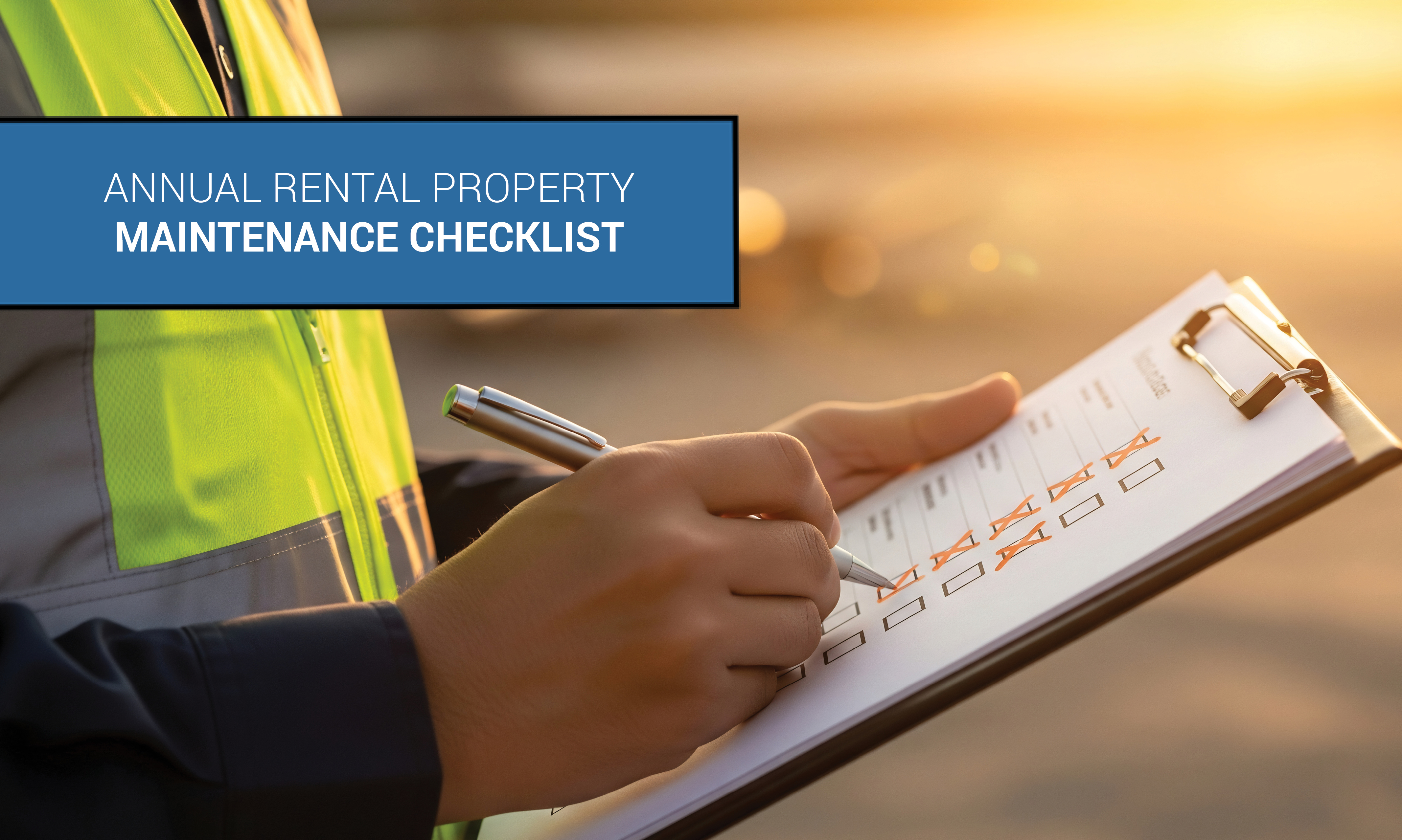 Annual Rental Property Maintenance Checklist